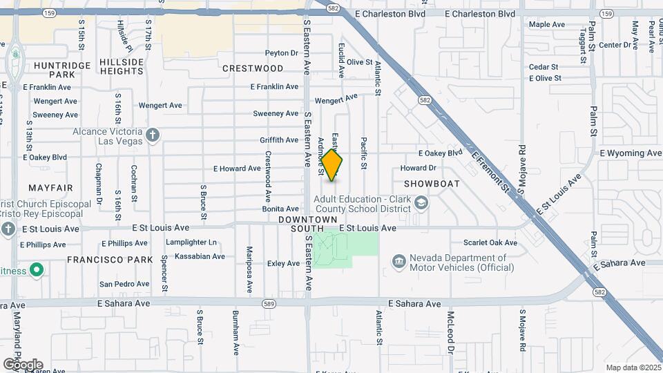 1720 Eastwood Dr Map and Location Details