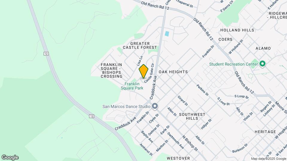 2016 Castle Gate Cir Map and Location Details