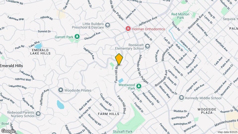 3535-3545 Farm Hill Blvd Map and Location Details