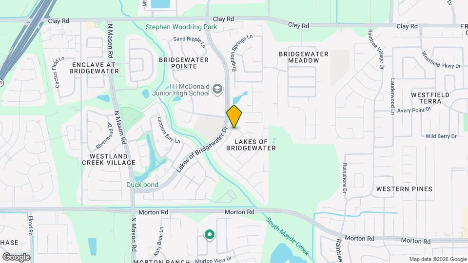 21219 Flat Creek Ln Map and Location Details