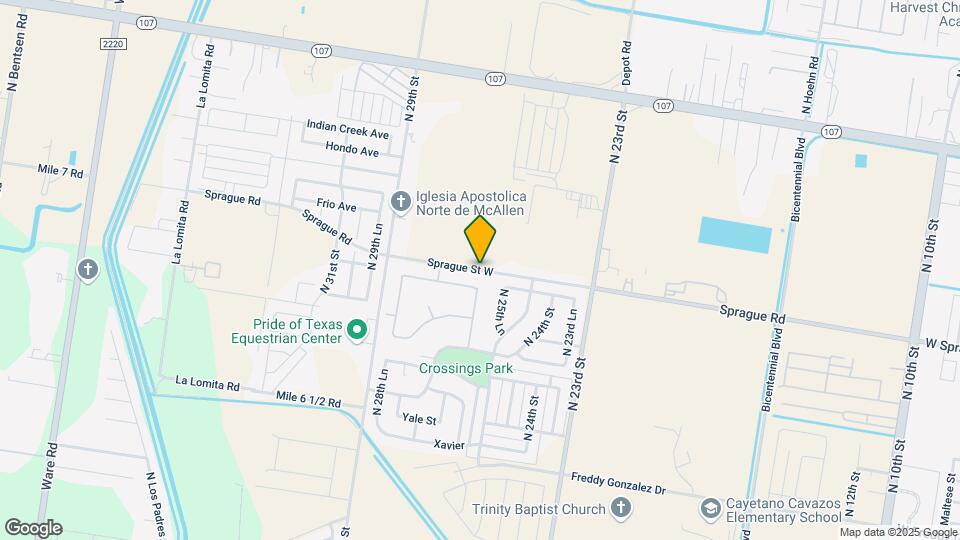 2922 W Sandlewood St, Unit Apt. #2 Map and Location Details