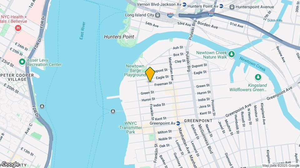 242-244 Franklin St Mapa y Detalles de la Ubicación