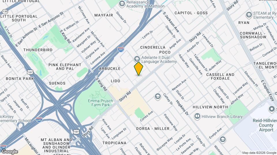 Poco Way Apartments Mapa y Detalles de la Ubicación