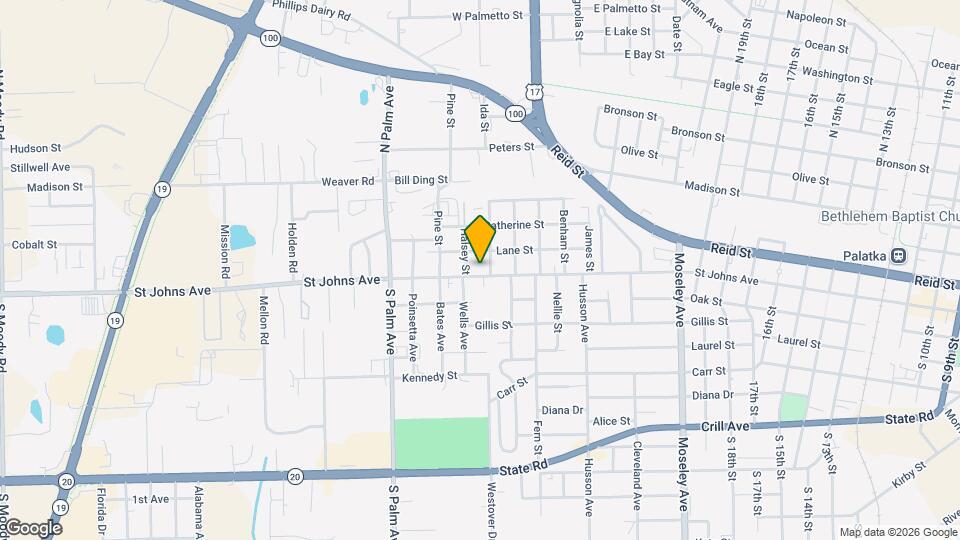 2804 St Johns Ave Map and Location Details