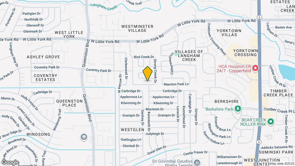 16930 Creek Mountain Dr Map and Location Details