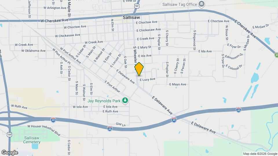 618 S Wheeler Ave Map and Location Details