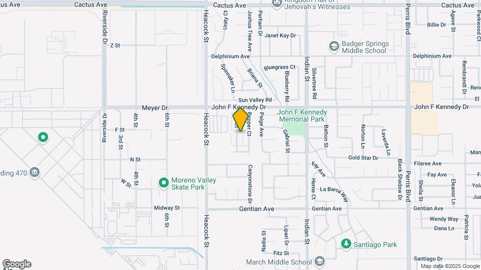 15136 Elm Ct Map and Location Details