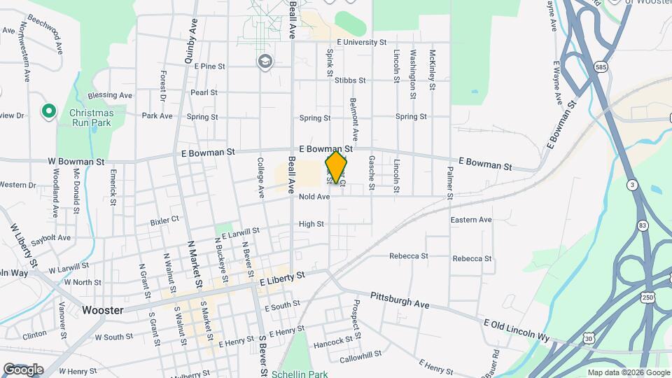 413 1/2 Spink St Map and Location Details