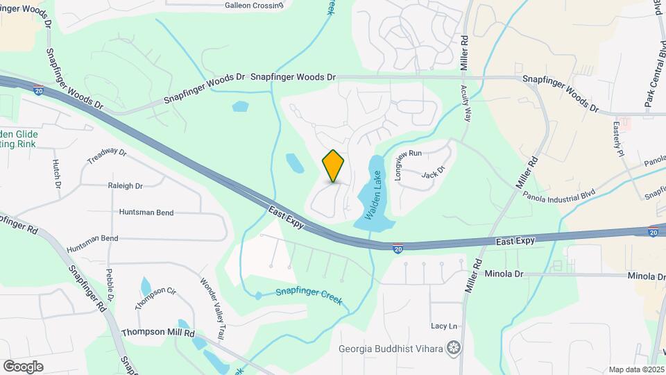 2726 Snapfinger Manor Map and Location Details