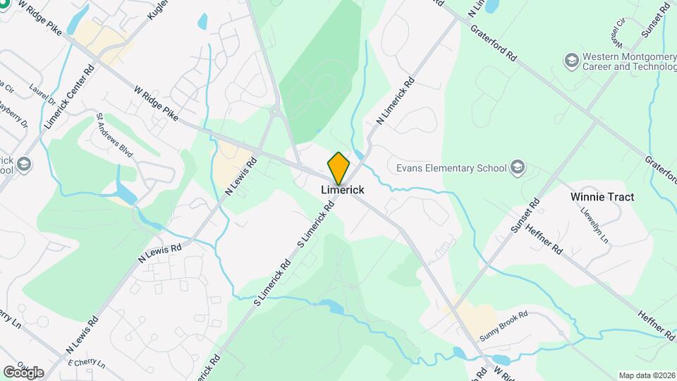 377 W Ridge Pike Map and Location Details