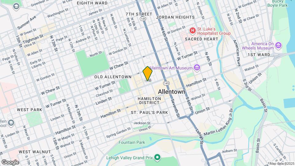 809-811-811 Linden St Map and Location Details