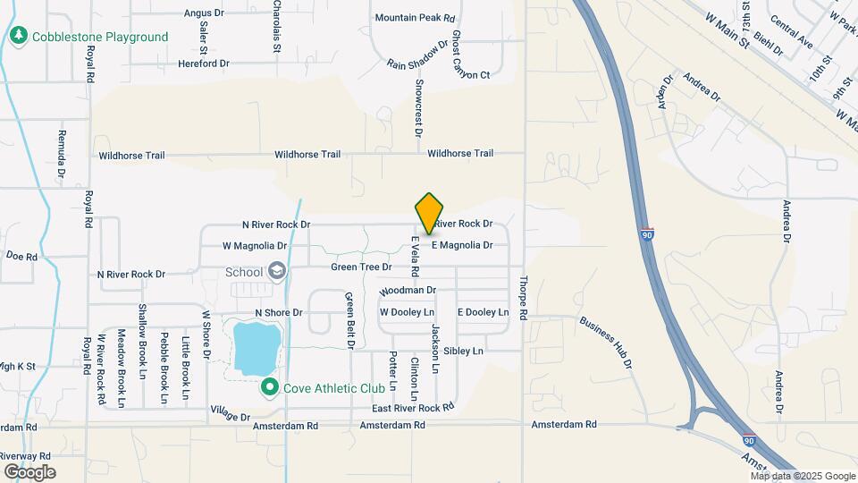 43 E Magnolia Dr Map and Location Details