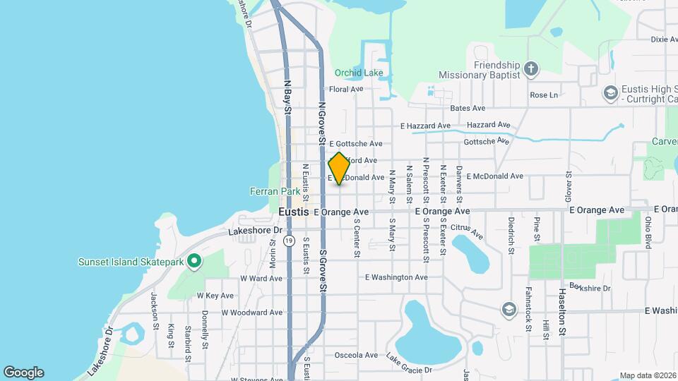 100 N Dewey St Map and Location Details