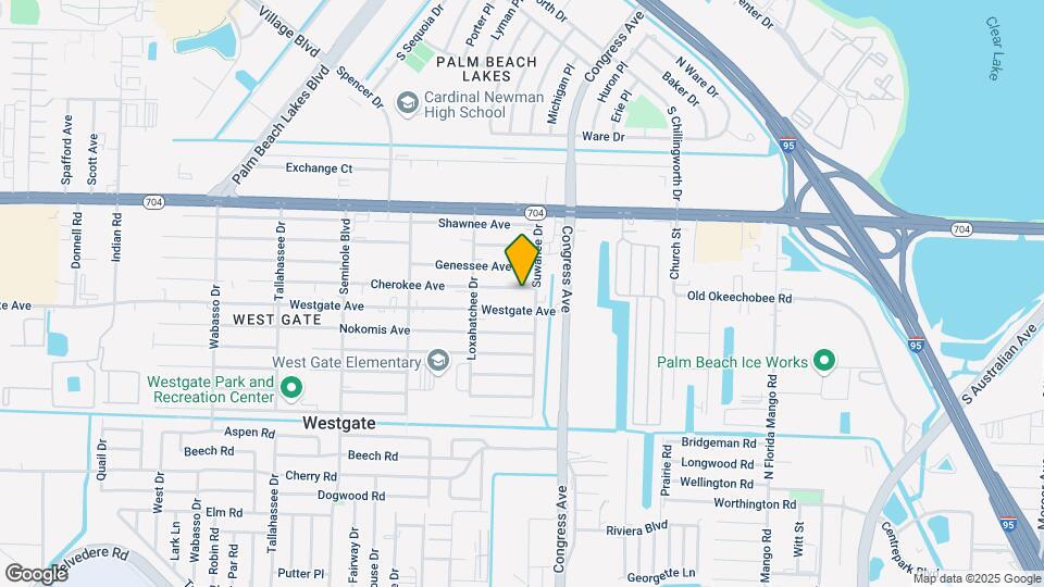 2416 Cherokee Ave Map and Location Details