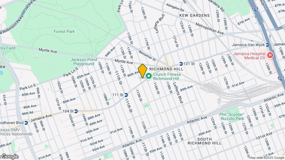 114-07 Jamaica Ave Mapa y Detalles de la Ubicación