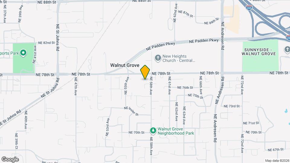 5706 NE 77th St Map and Location Details