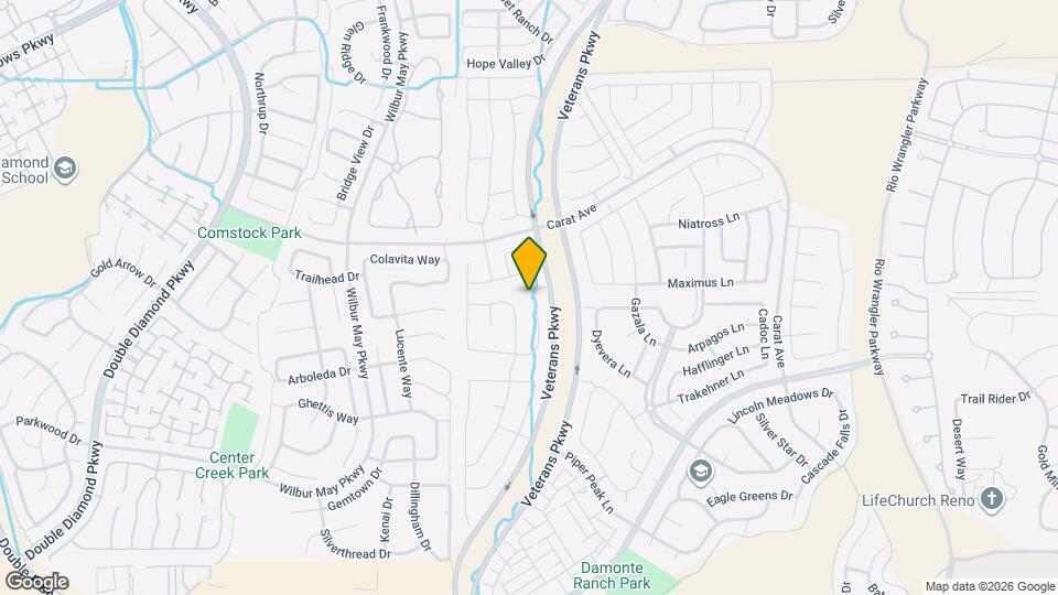 10119 Mesa Cortona Dr Map and Location Details