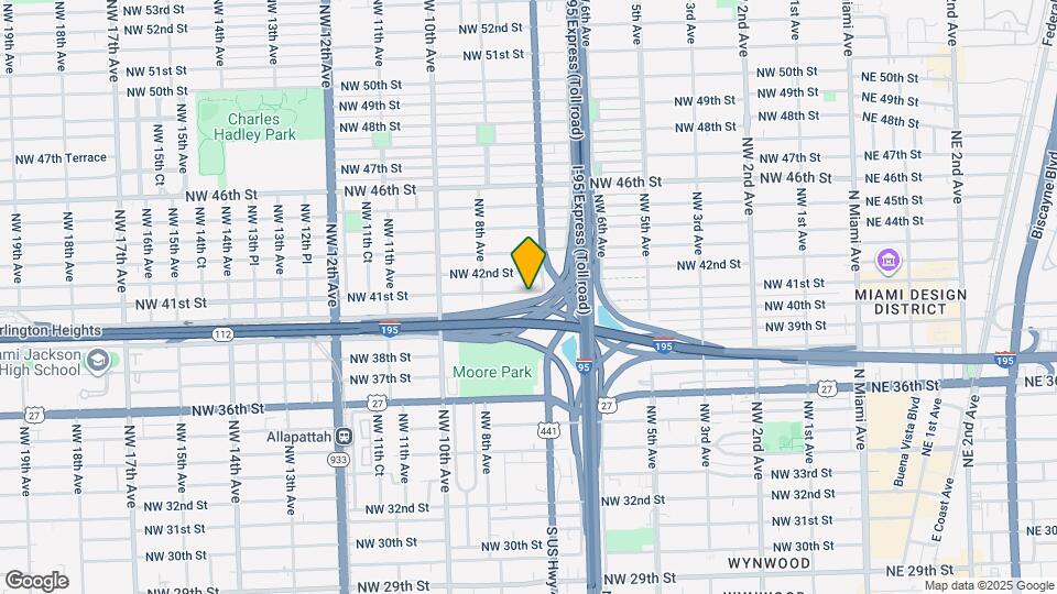720 NW 41st St Map and Location Details