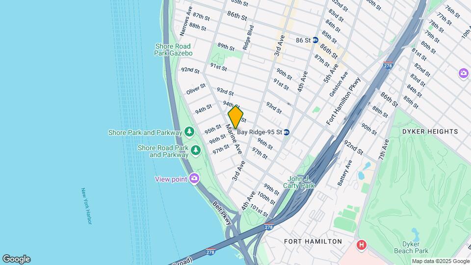 149 Marine Ave Mapa y Detalles de la Ubicación