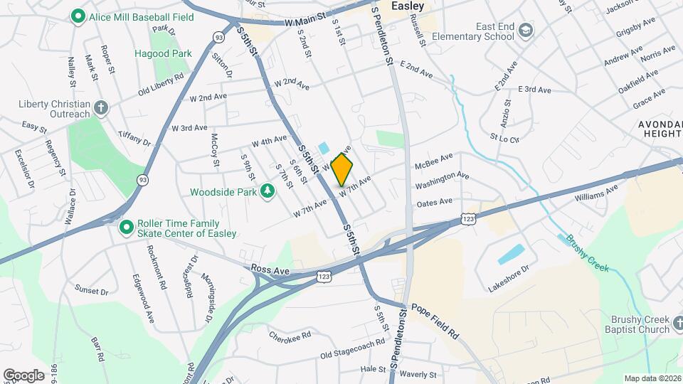 110 S 4th St Map and Location Details