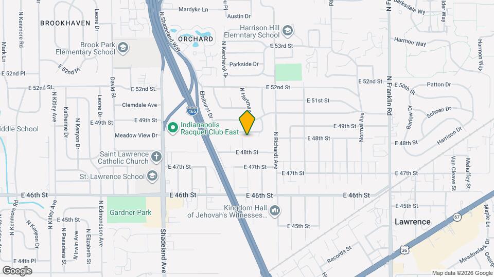 4823 Atwell Dr Map and Location Details
