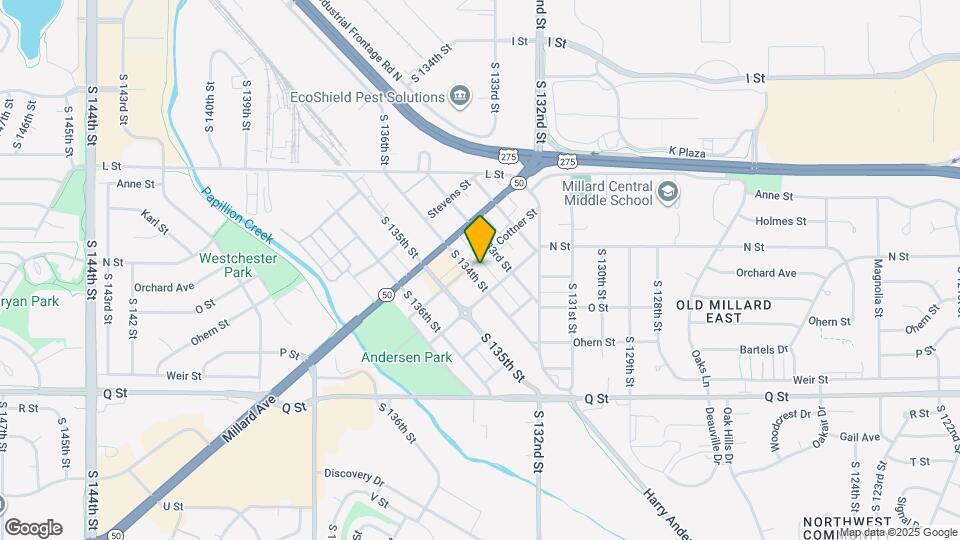 4959 S 134th St Map and Location Details