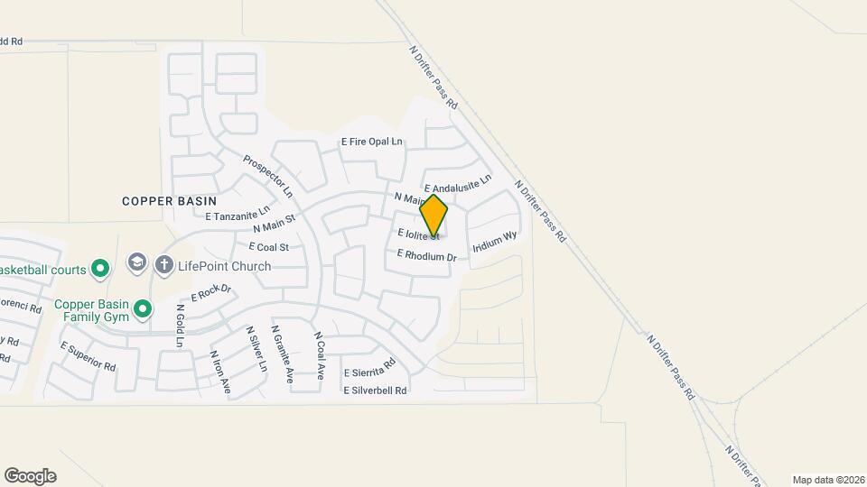 5005 E Iolite St Map and Location Details