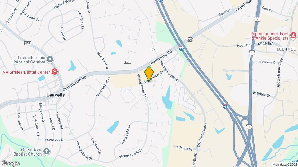 10707 Houck Dr Map and Location Details