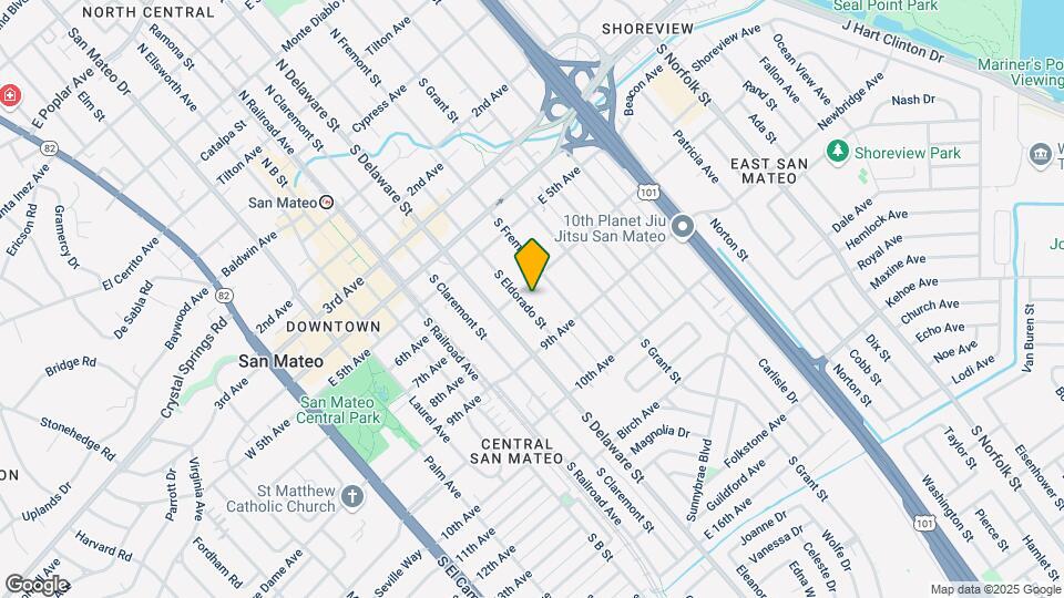 709 S Eldorado St Map and Location Details