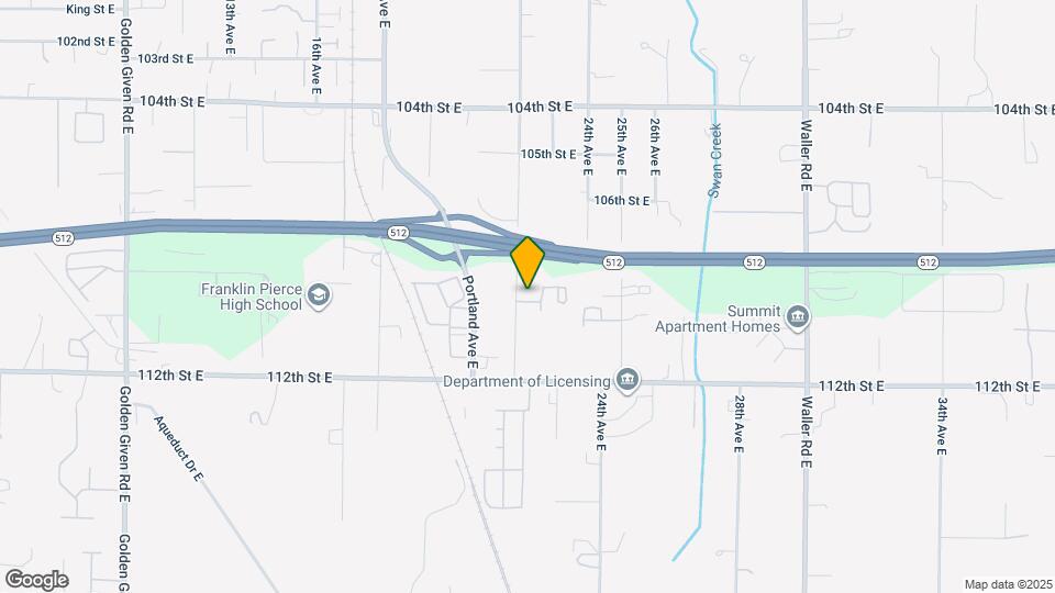 2207 109th St Ct E Map and Location Details