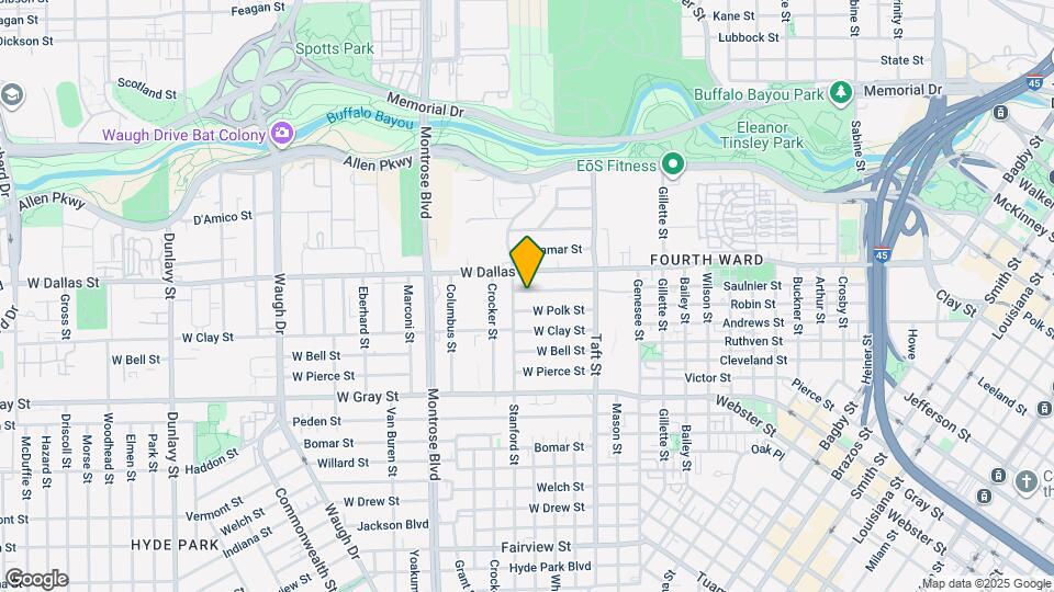 605 W Saulnier St Map and Location Details