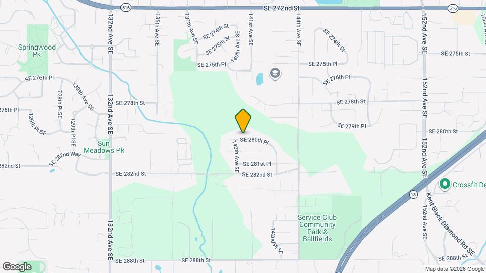 14016 SE 280th Pl, Unit 1 Map and Location Details