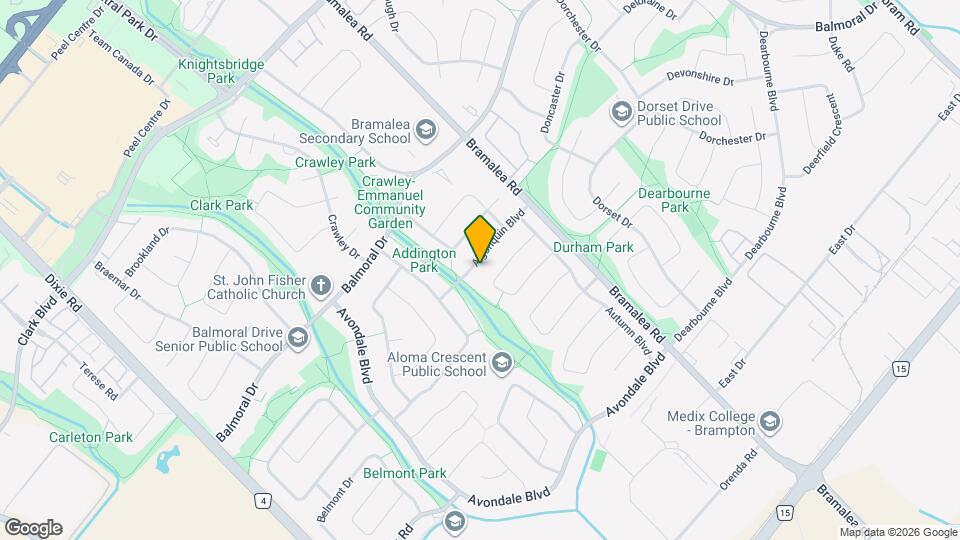 35 Algonquin Blvd Map and Location Details