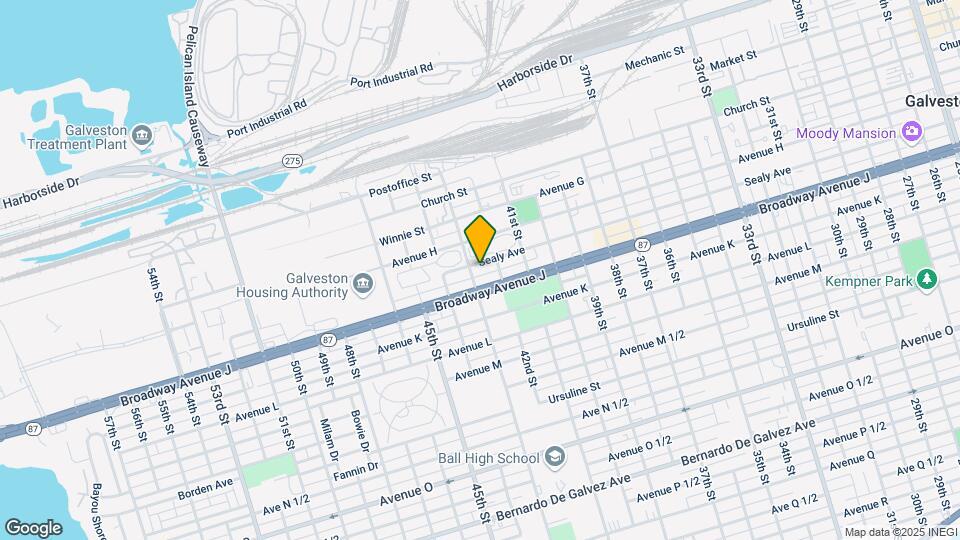 4217 Sealy St Map and Location Details