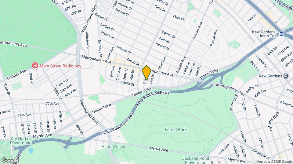 91-30 71st Rd Mapa y Detalles de la Ubicación