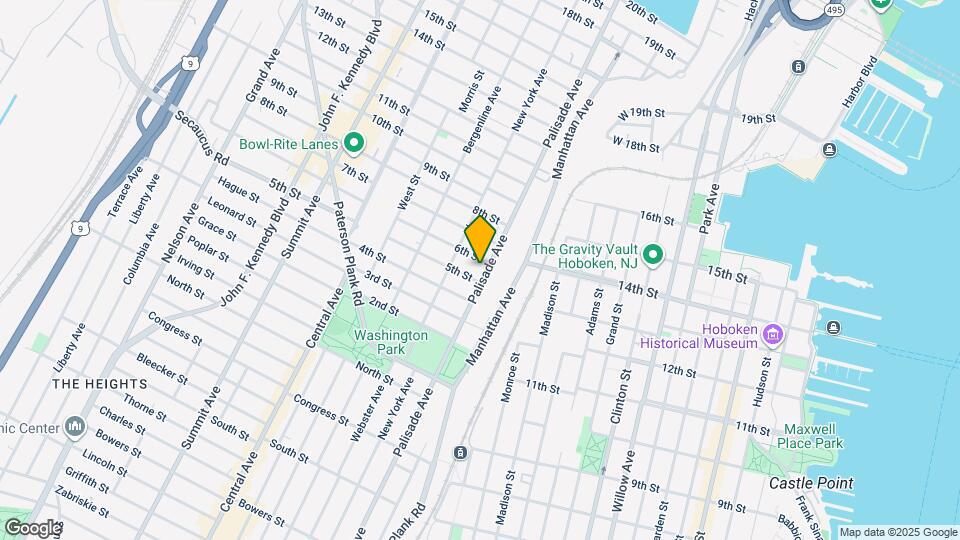509 Palisade Ave Mapa y Detalles de la Ubicación