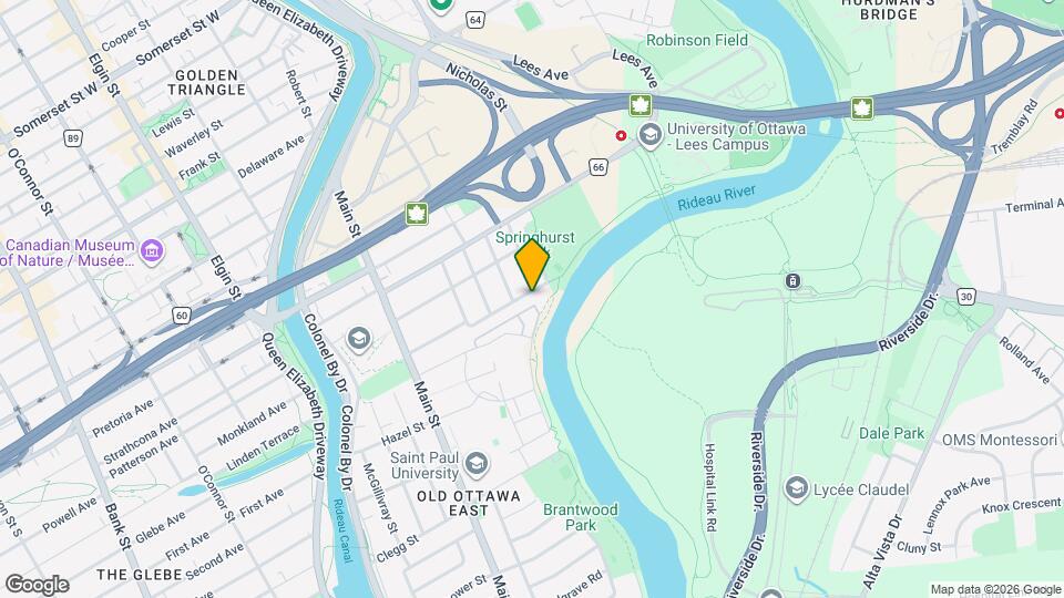 152 Springhurst Av Map and Location Details