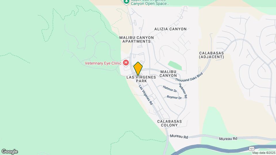 5624 Las Virgenes Rd Map and Location Details