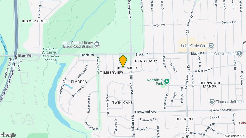 730 Big Timber Dr Map and Location Details