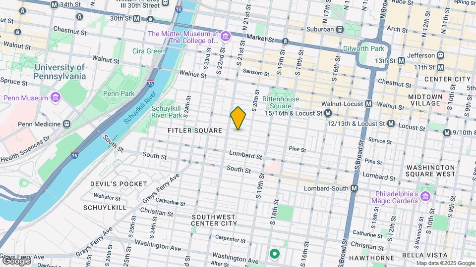 2018 Delancey Pl Mapa y Detalles de la Ubicación
