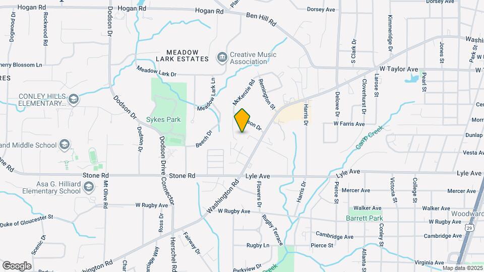 3160 McKenzie Rd Map and Location Details