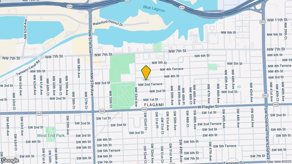 5211 NW 2nd Terrace Map and Location Details