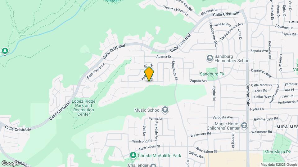 7647 Angeleno Rd Map and Location Details