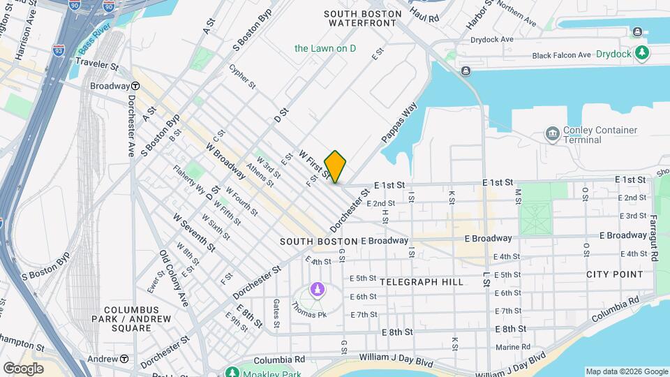 407 W First St Mapa y Detalles de la Ubicación