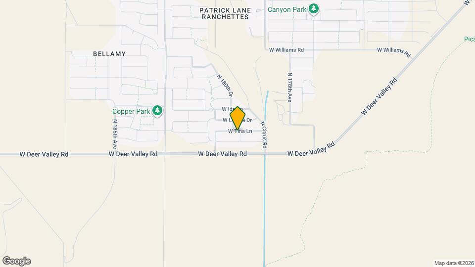 18013 W Tina Ln, Unit 11A Mapa y Detalles de la Ubicación