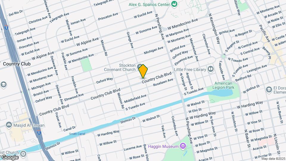2411 Grange Ave Mapa y Detalles de la Ubicación