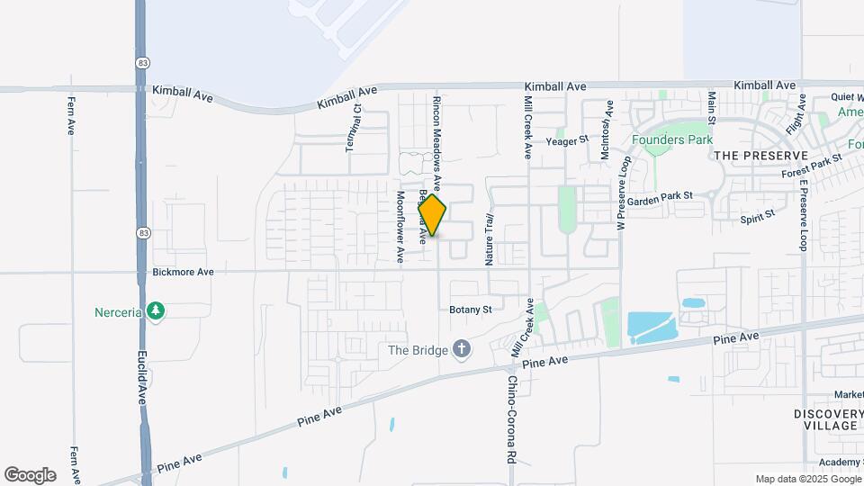 16043 Begonia Ave Map and Location Details