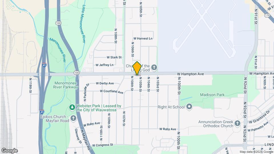 10513 W Hampton Ave, Unit 10513 Map and Location Details