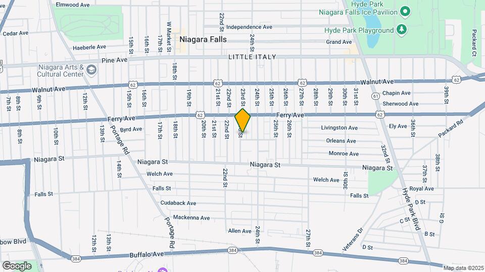 451-457 23rd St Map and Location Details