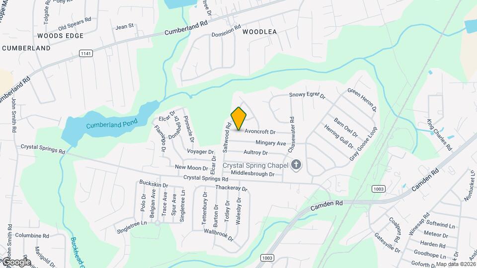 1475 Avoncroft Dr Map and Location Details